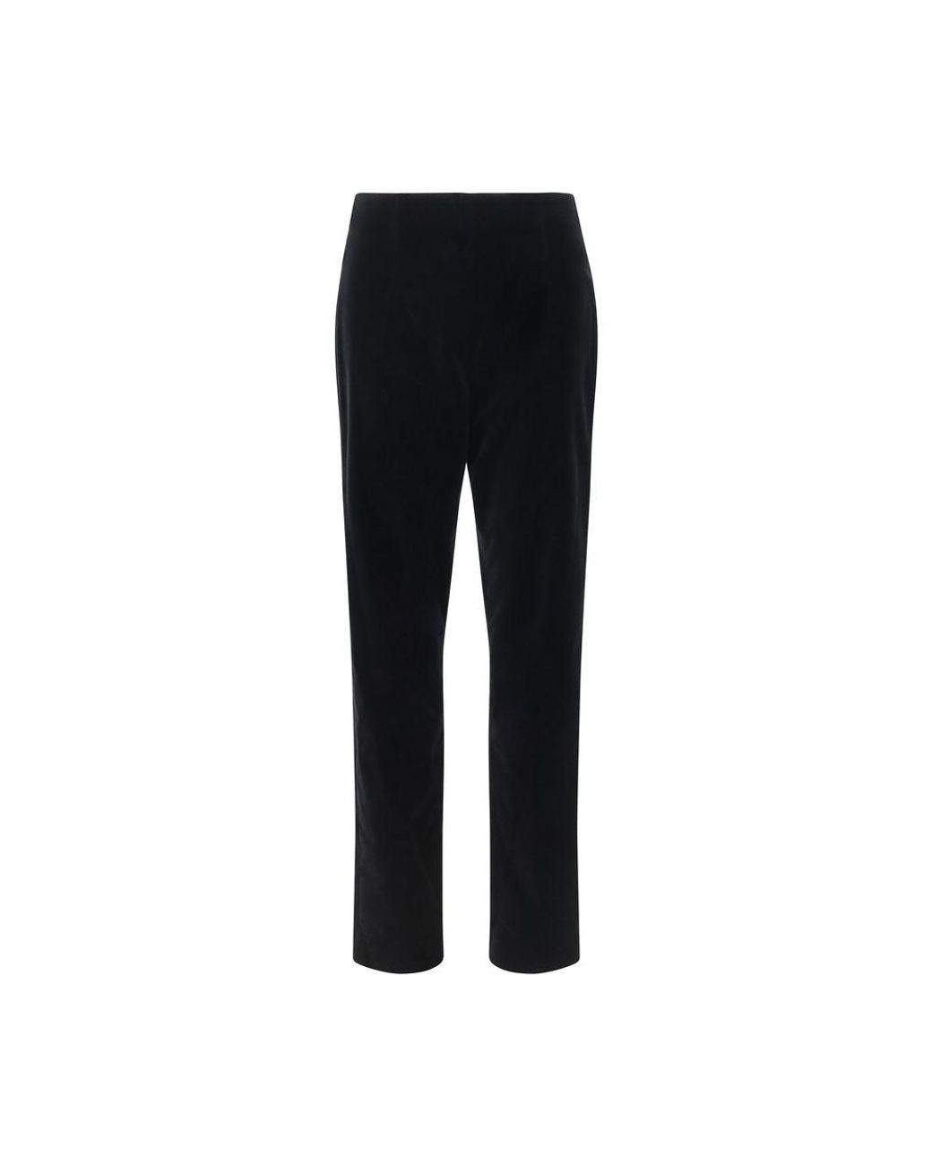 Khaite Black Cotton Casual Pants