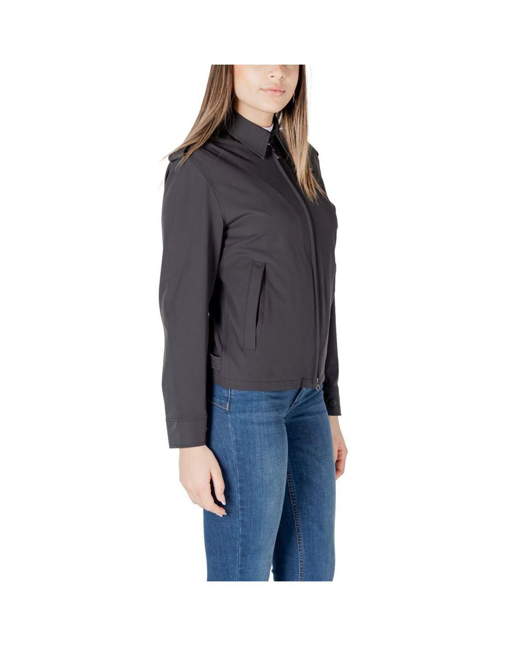 Blauer Black Polyamide Jackets & Coat