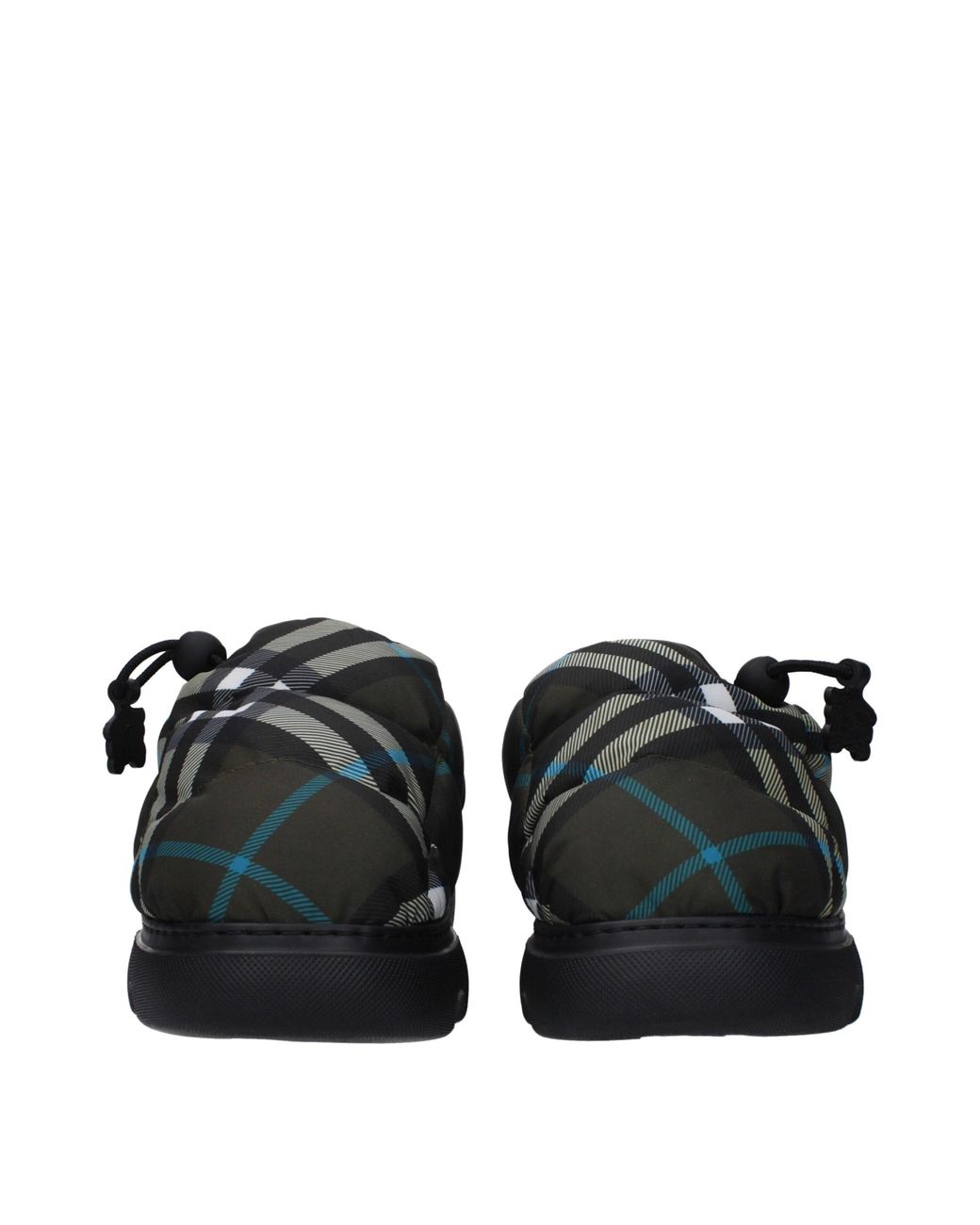 Burberry Black Green Fabric Slip for men