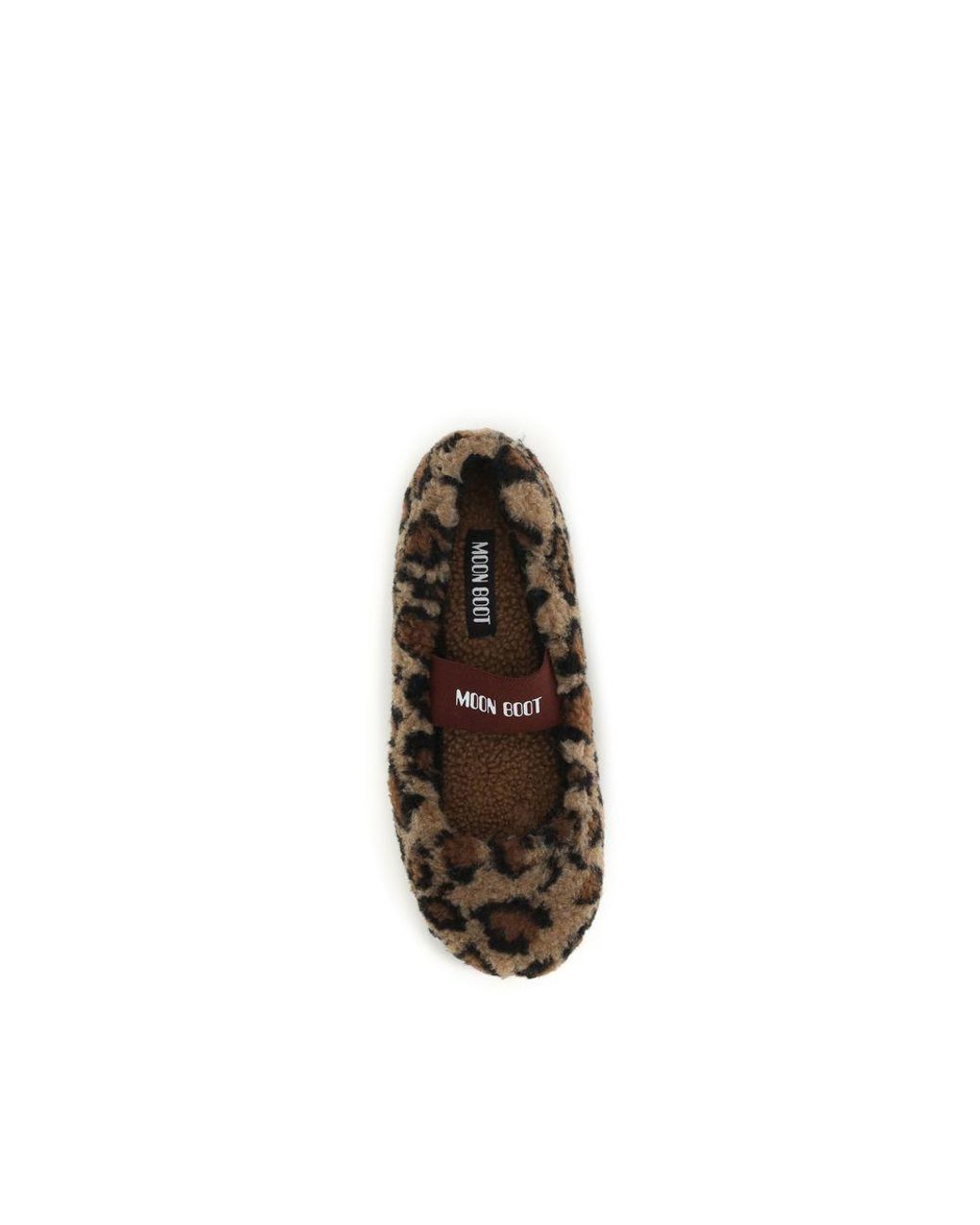 Moon Boot Multicolor Brown Polyester Ballet Flats