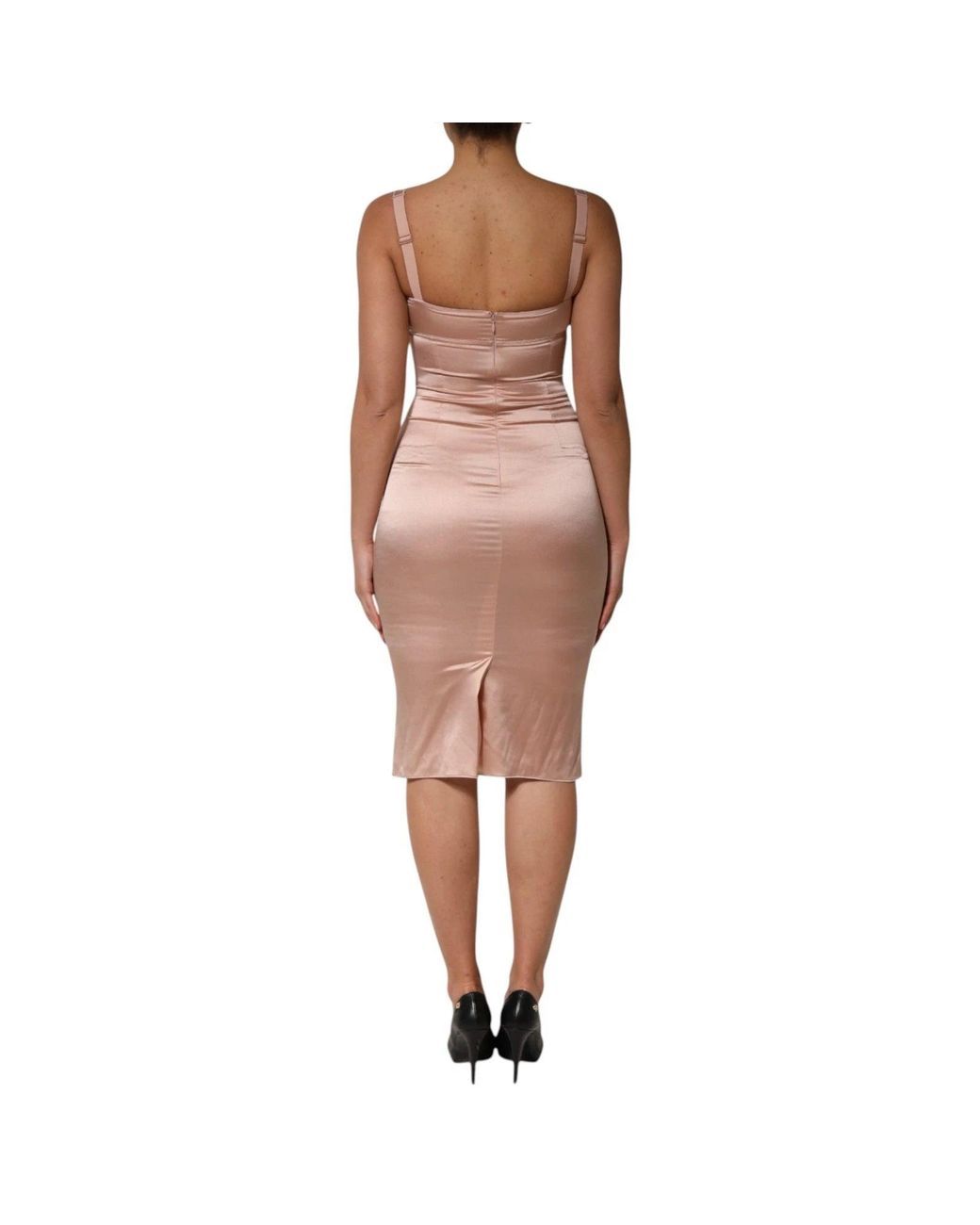 Dolce & Gabbana Brown Party Dresses