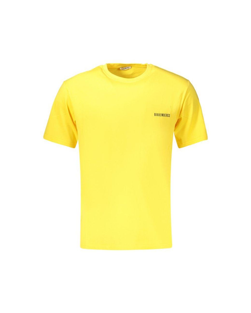 Bikkembergs Yellow Cotton Men's T for men