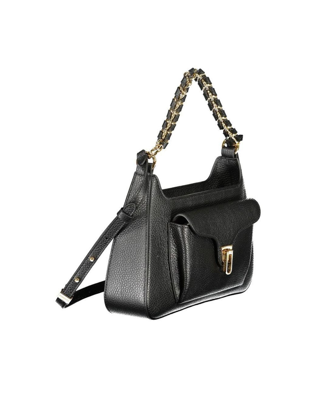 Coccinelle Black Leather Handbag