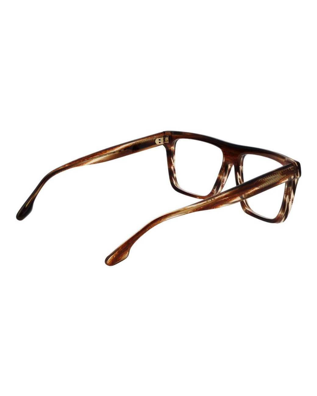 Victoria Beckham Brown Acetate Glasses (frames)