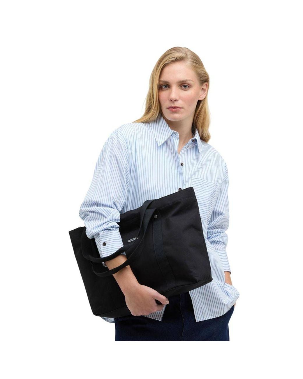 Barbour Black Cotton Handbag