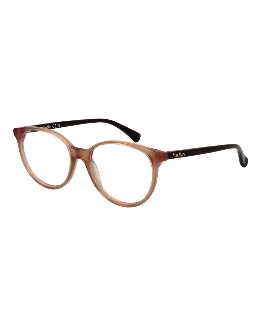 Max Mara Brown Acetate Glasses (frames)
