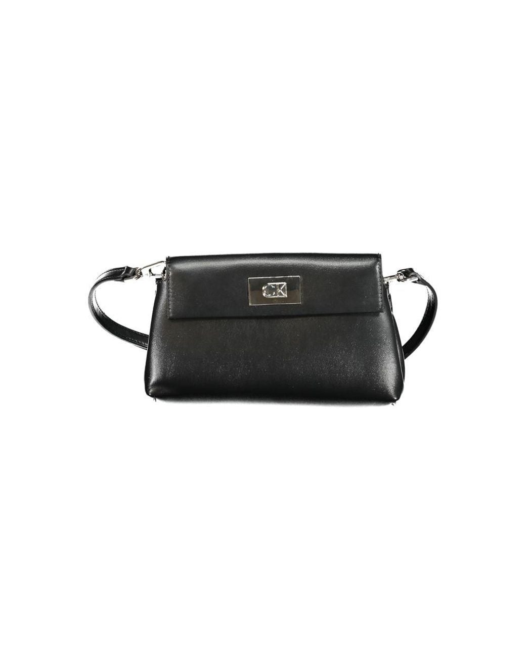 Calvin Klein Black Polyester Handbag