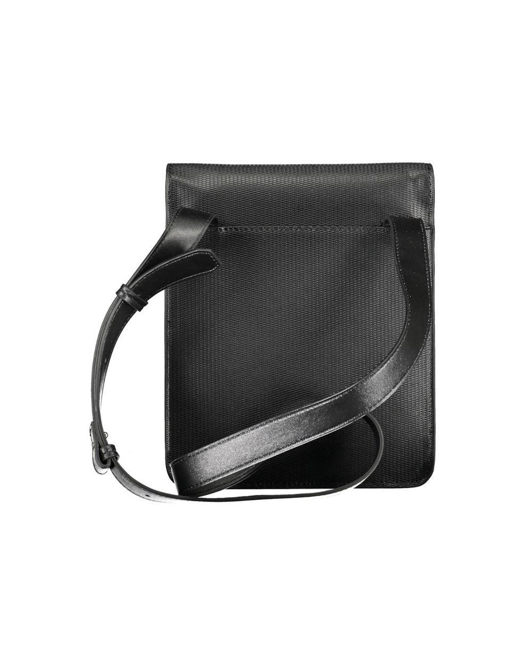 Calvin Klein Black Polyester Shoulder Bag for men