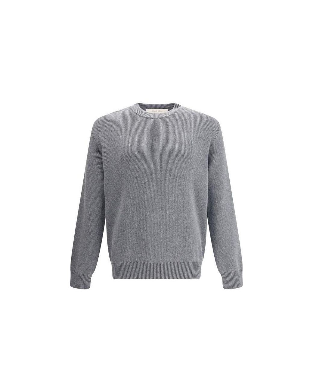 Golden Goose Deluxe Brand Gray Nylon Sweatshirt for men