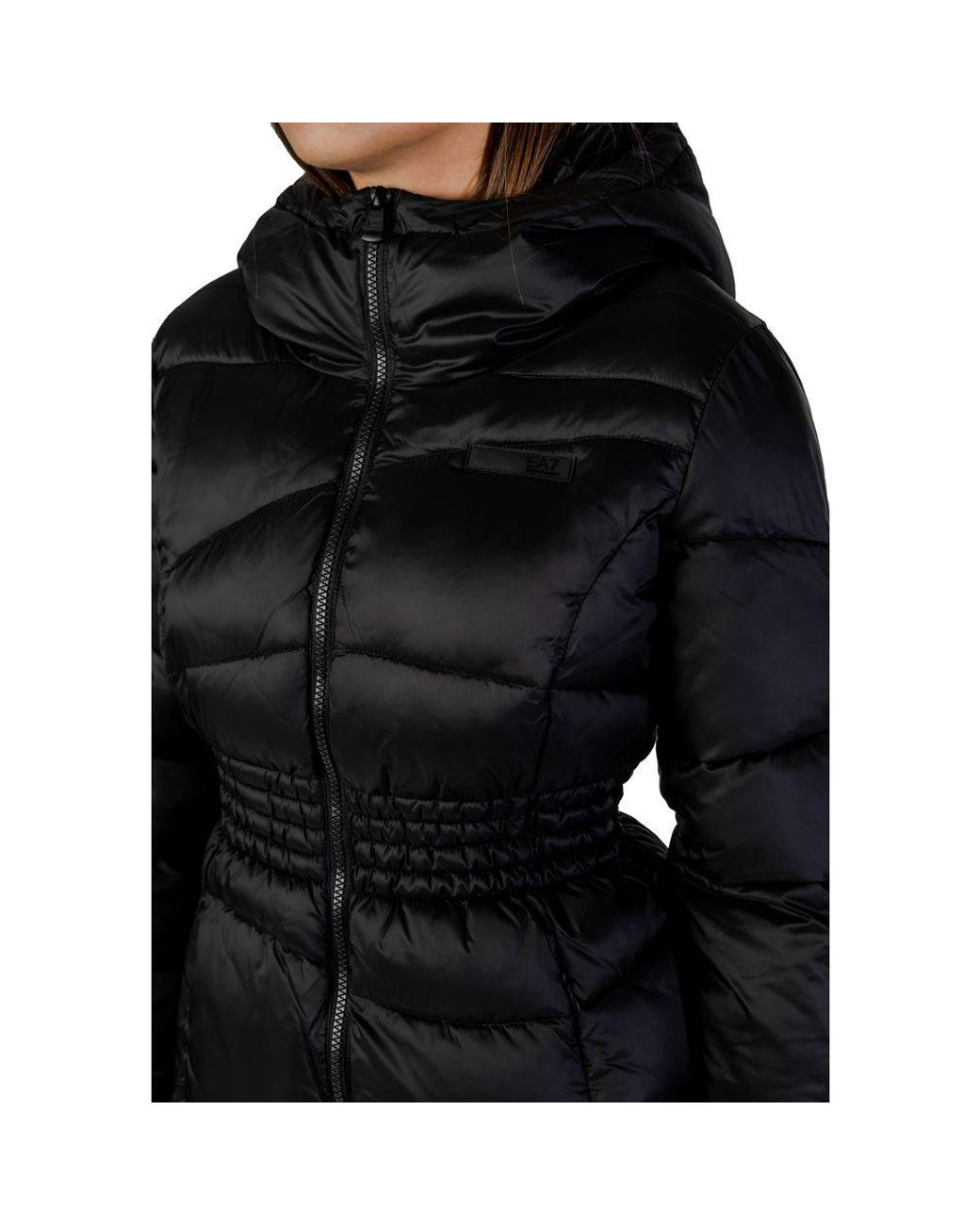 EA7 Black Polyamide Bomber