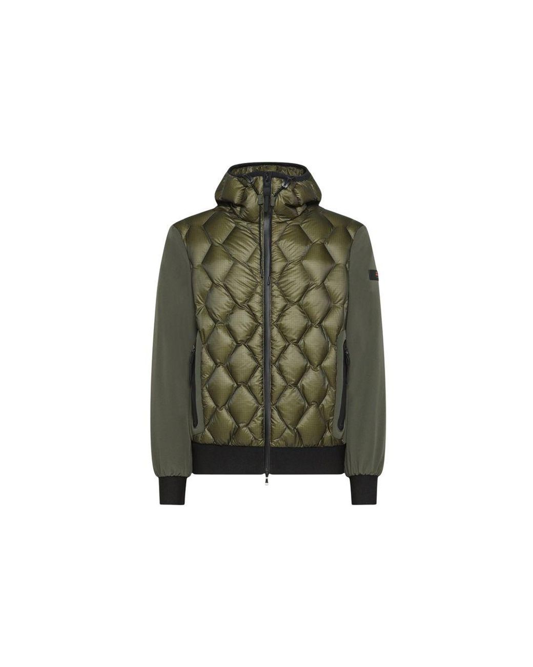 Peuterey Green Polyamide Coat Clothing for men