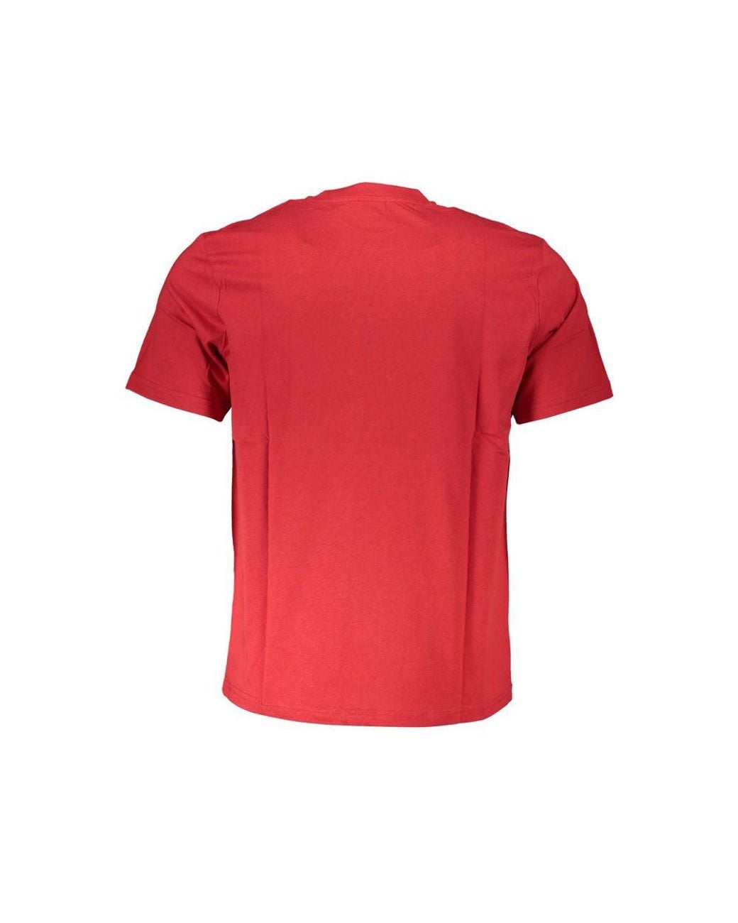North Sails Red Cotton T-Shirt for men