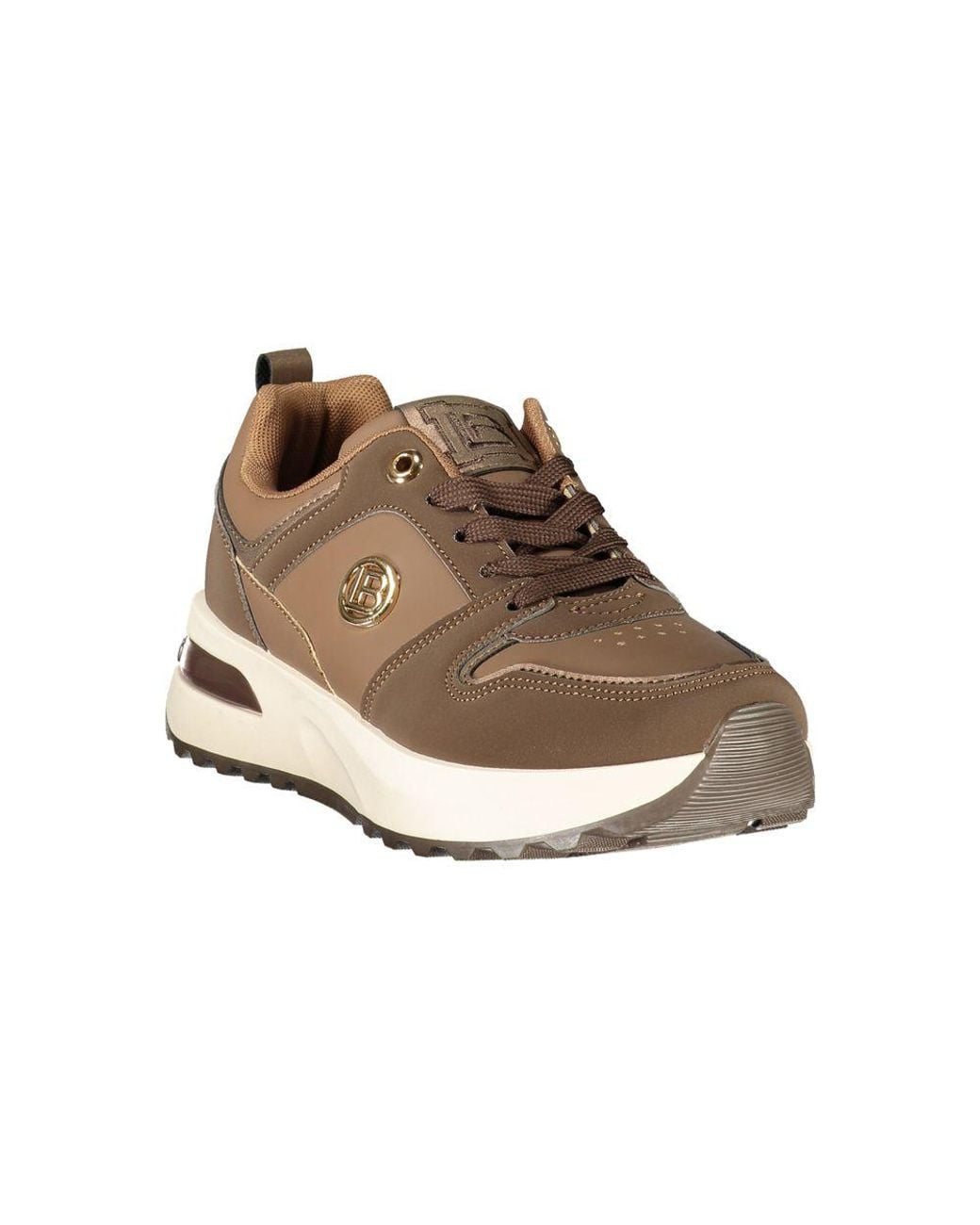 Laura Biagiotti Brown Polyurethane S Sneaker
