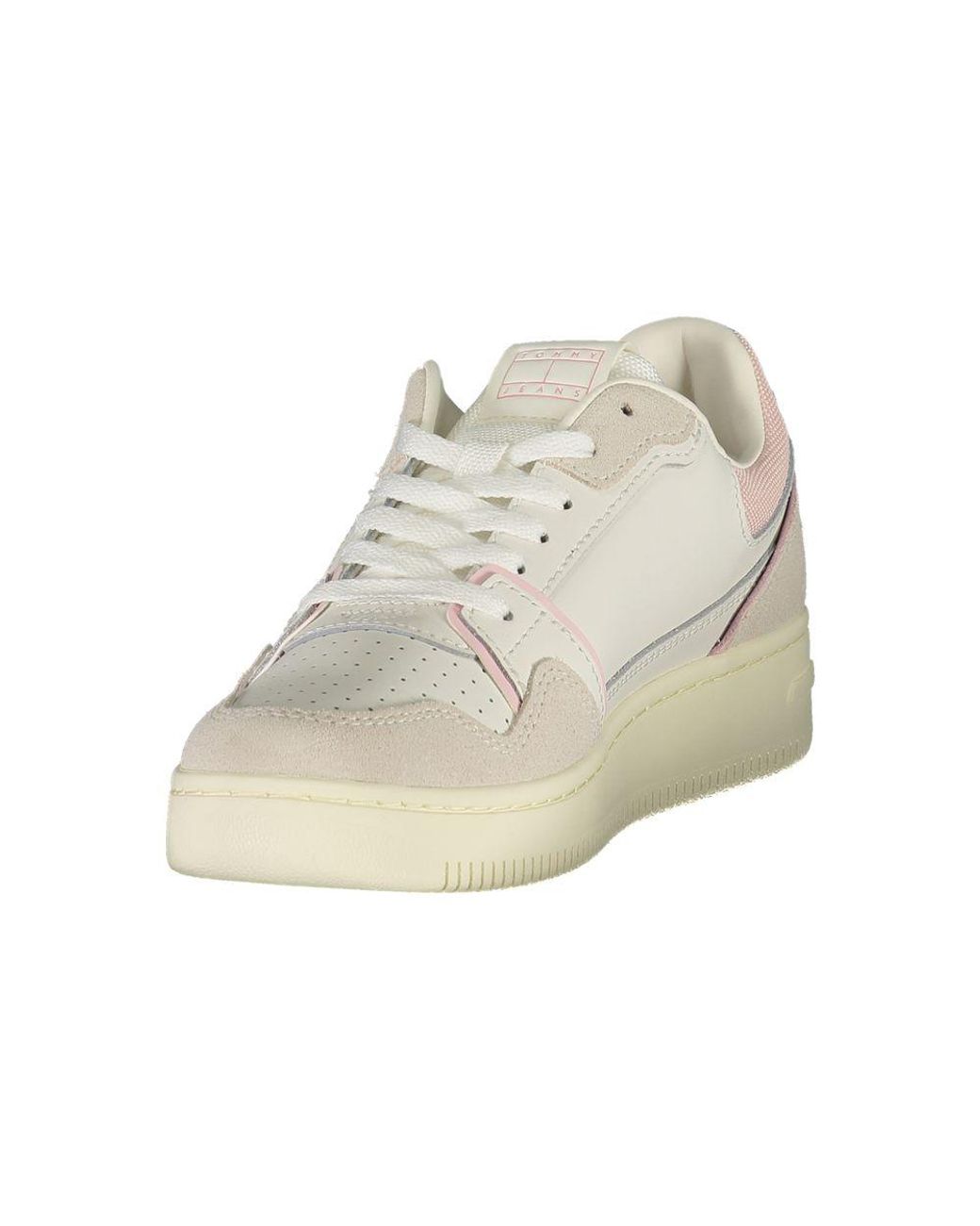 Tommy Hilfiger White Leather Sneaker