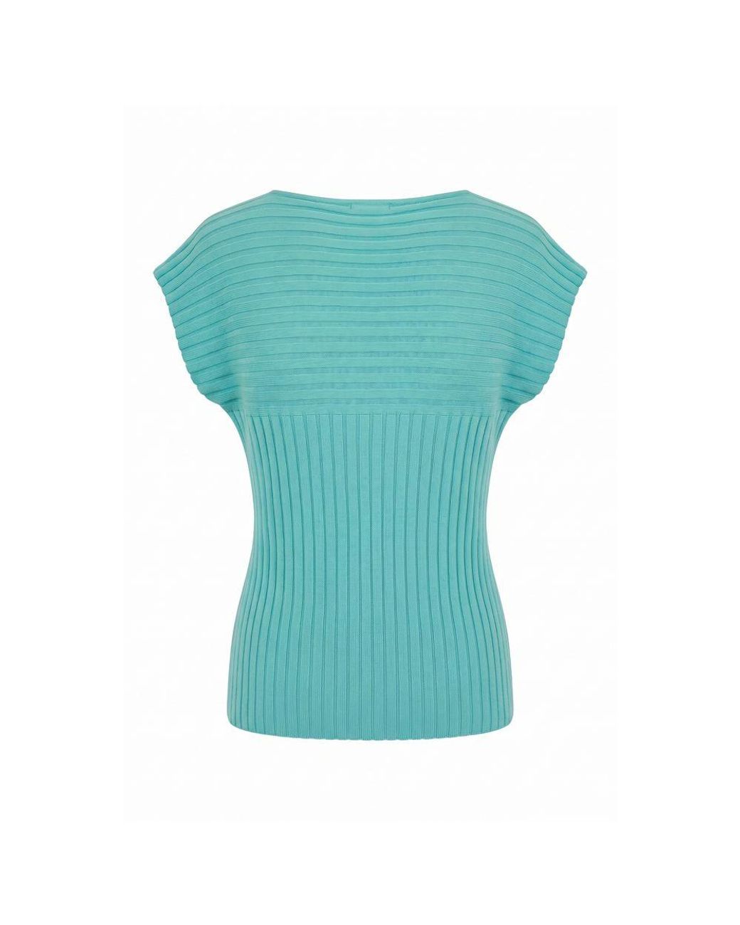 Malo Light Blue Cotton Sweater