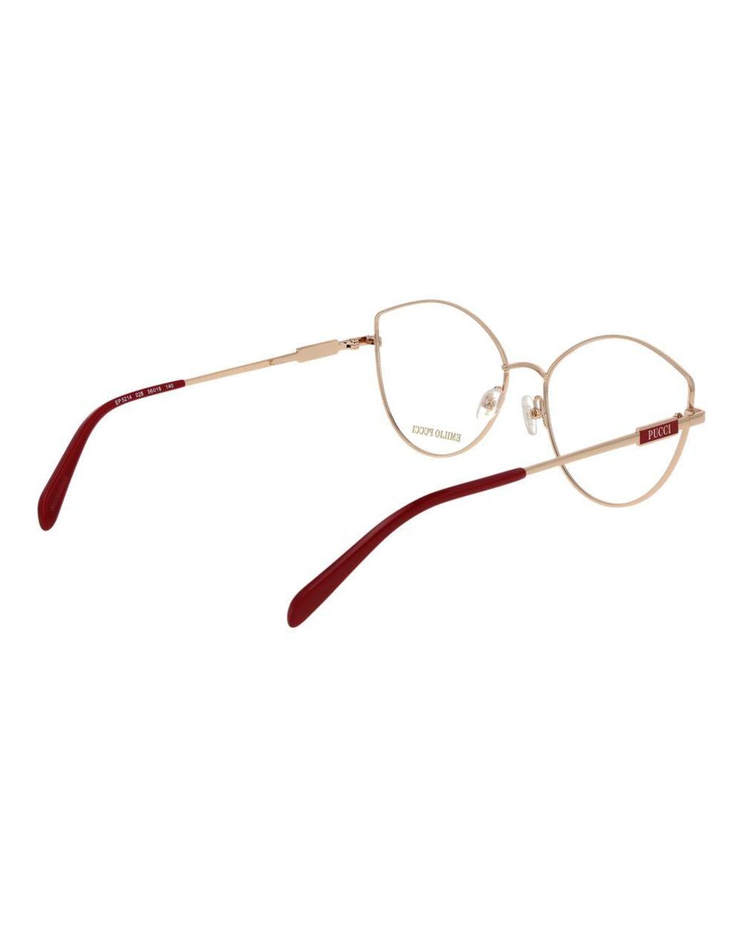 Emilio Pucci Metallic Metal Glasses (Frames)