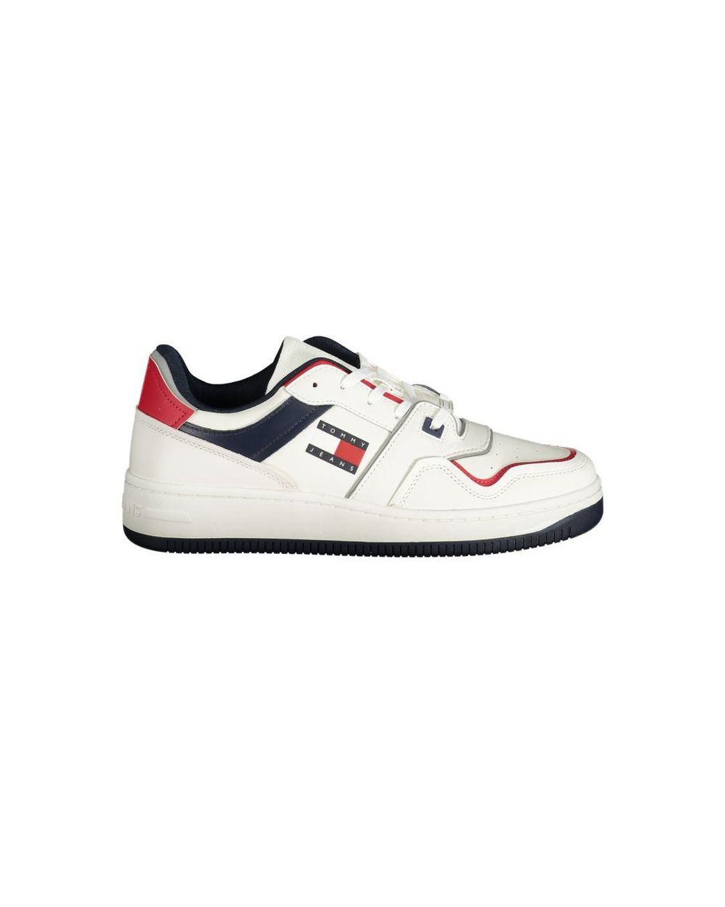 Tommy Hilfiger White Retro Sneaker Em0Em01306 for men