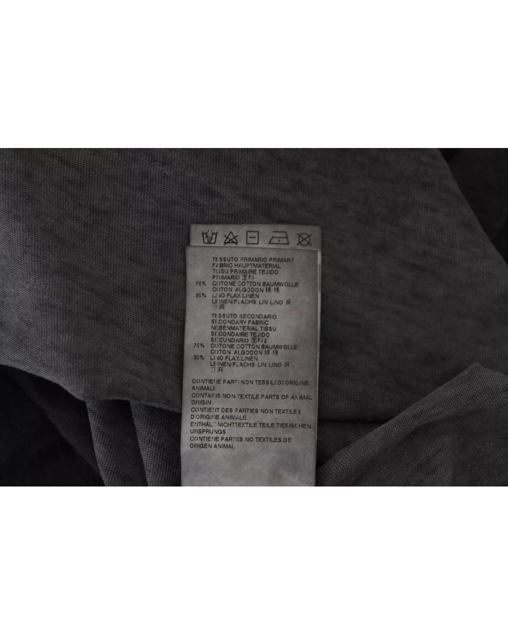DSquared² Blue Cotton Linen Long Sleeves Pullover Sweater for men