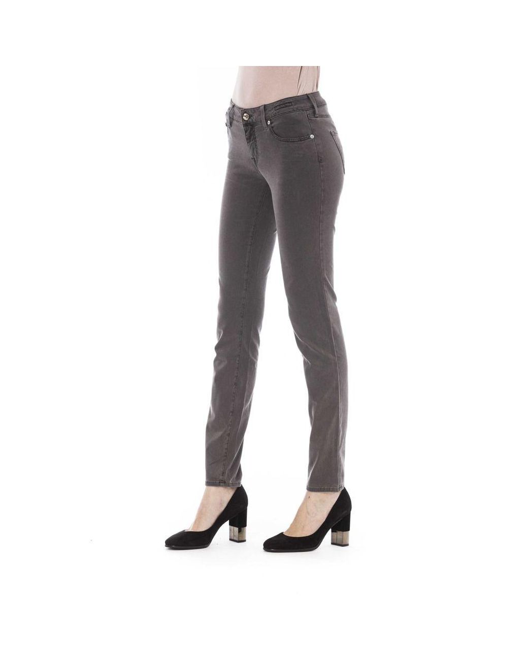 Jacob Cohen Gray Cotton Jeans