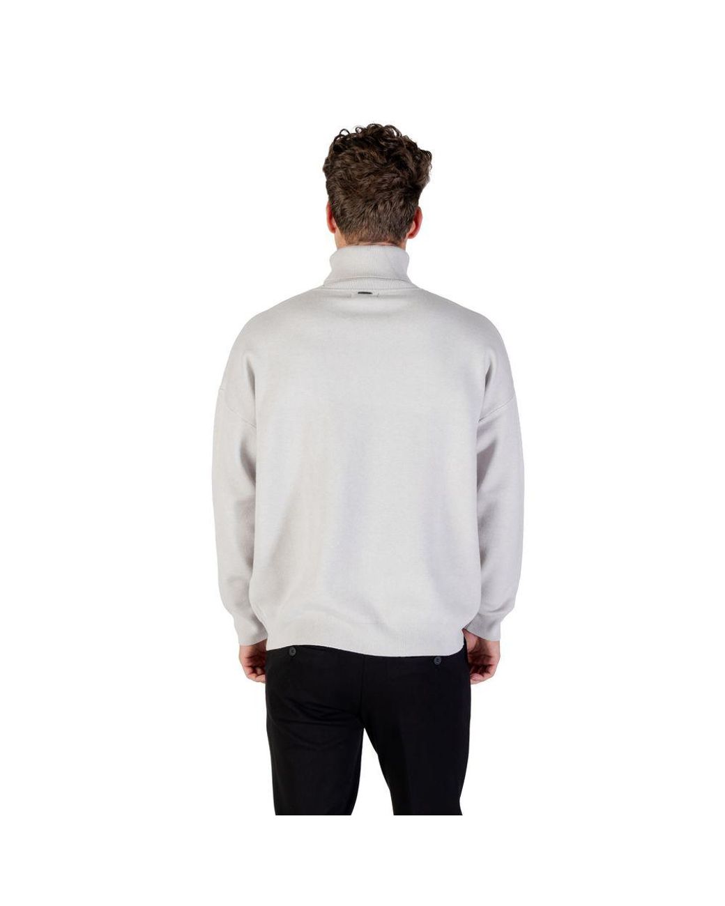 Antony Morato Gray Viscose Sweatshirt for men
