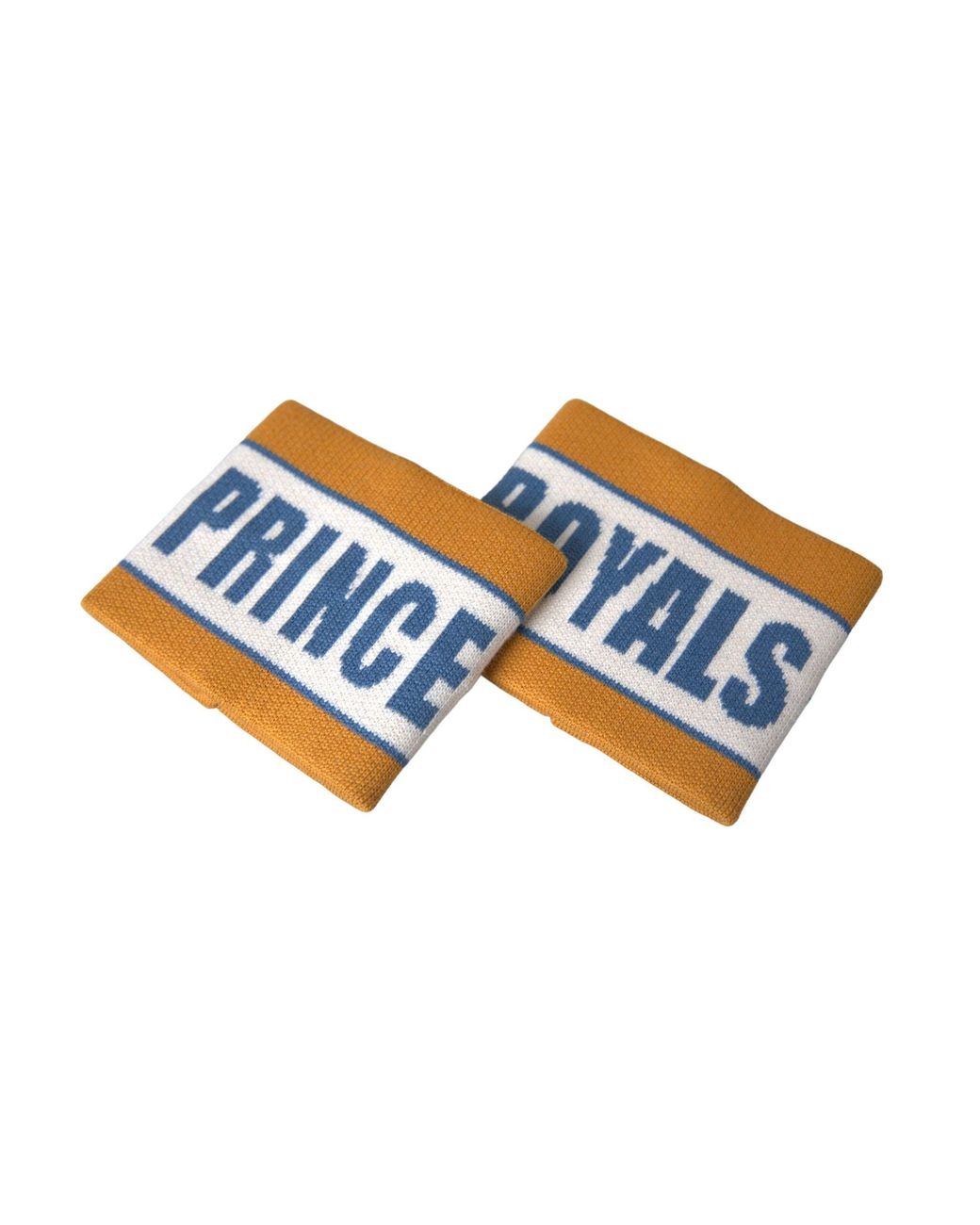 Dolce & Gabbana Blue Multicolor Prince Royals Wool Wristband for men