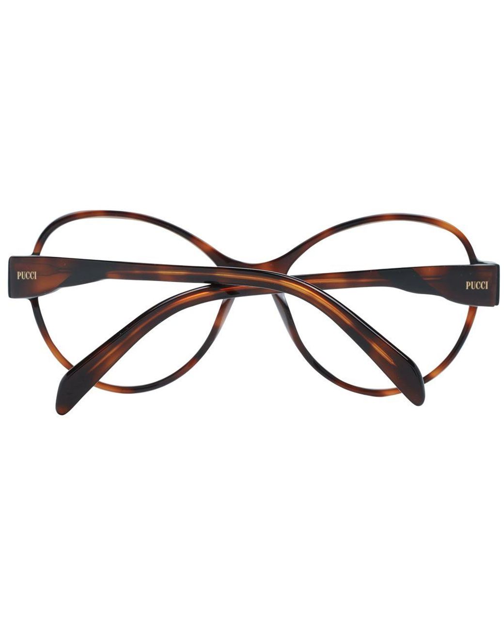 Emilio Pucci Brown Optical Frames for men