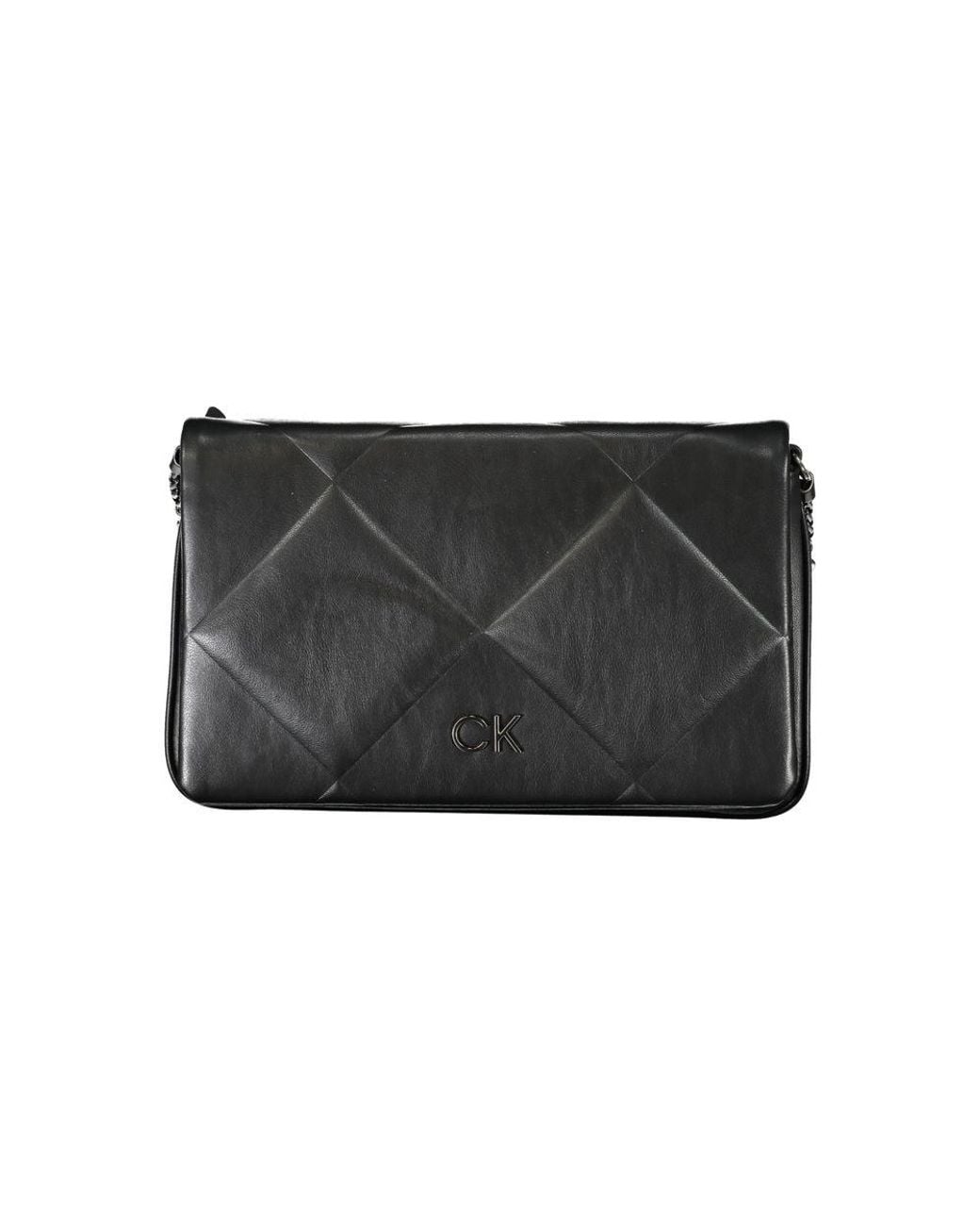Calvin Klein Black Polyester Shoulder Bag