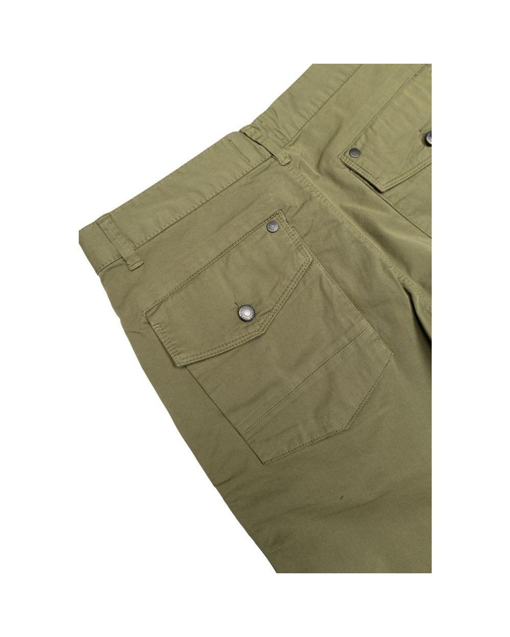 Refrigiwear Green Cotton Bermuda for men