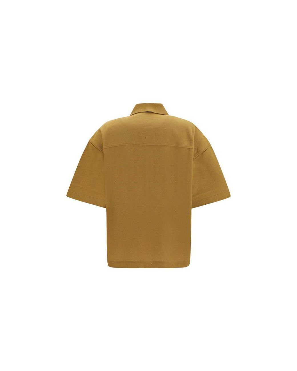 Saint Laurent Green Multicolor Cotton Polo Shirt