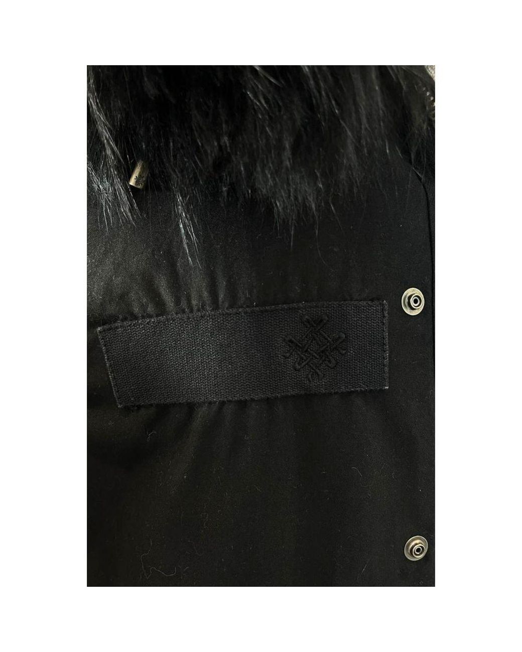 MR & MRS Black Cotton Jacket