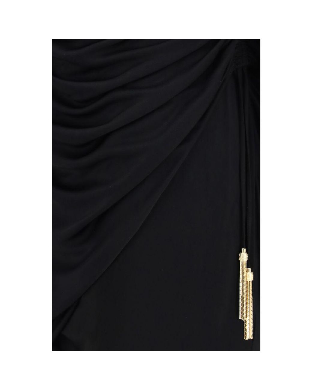 Balmain Black Viscose Casual Dress