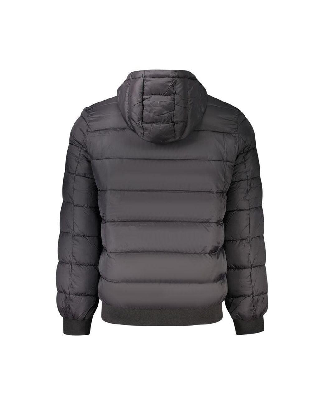 Pepe Jeans Gray Black Polyamide Jackets & Coat for men