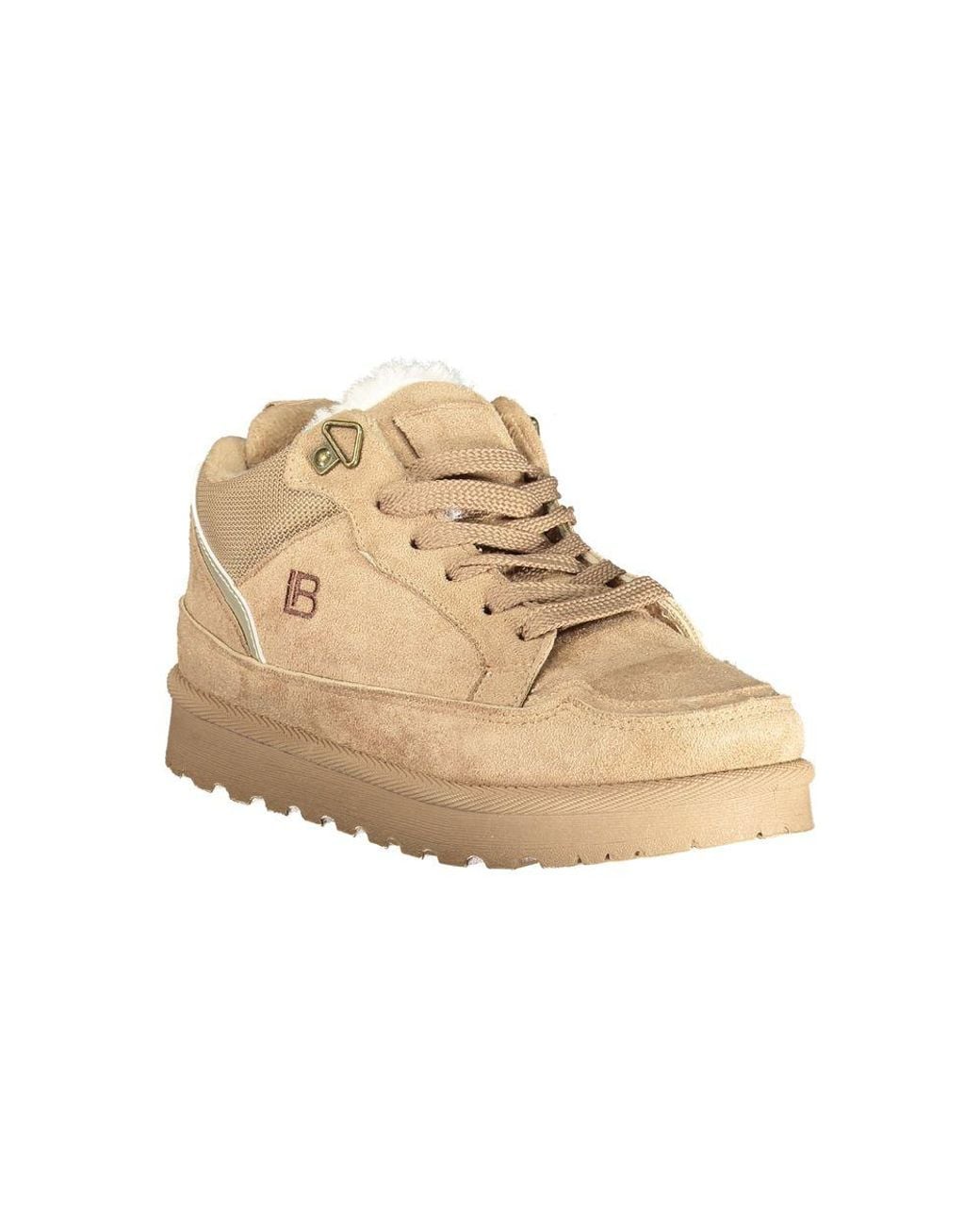 Laura Biagiotti Natural Brown Polyurethane 's Sneaker