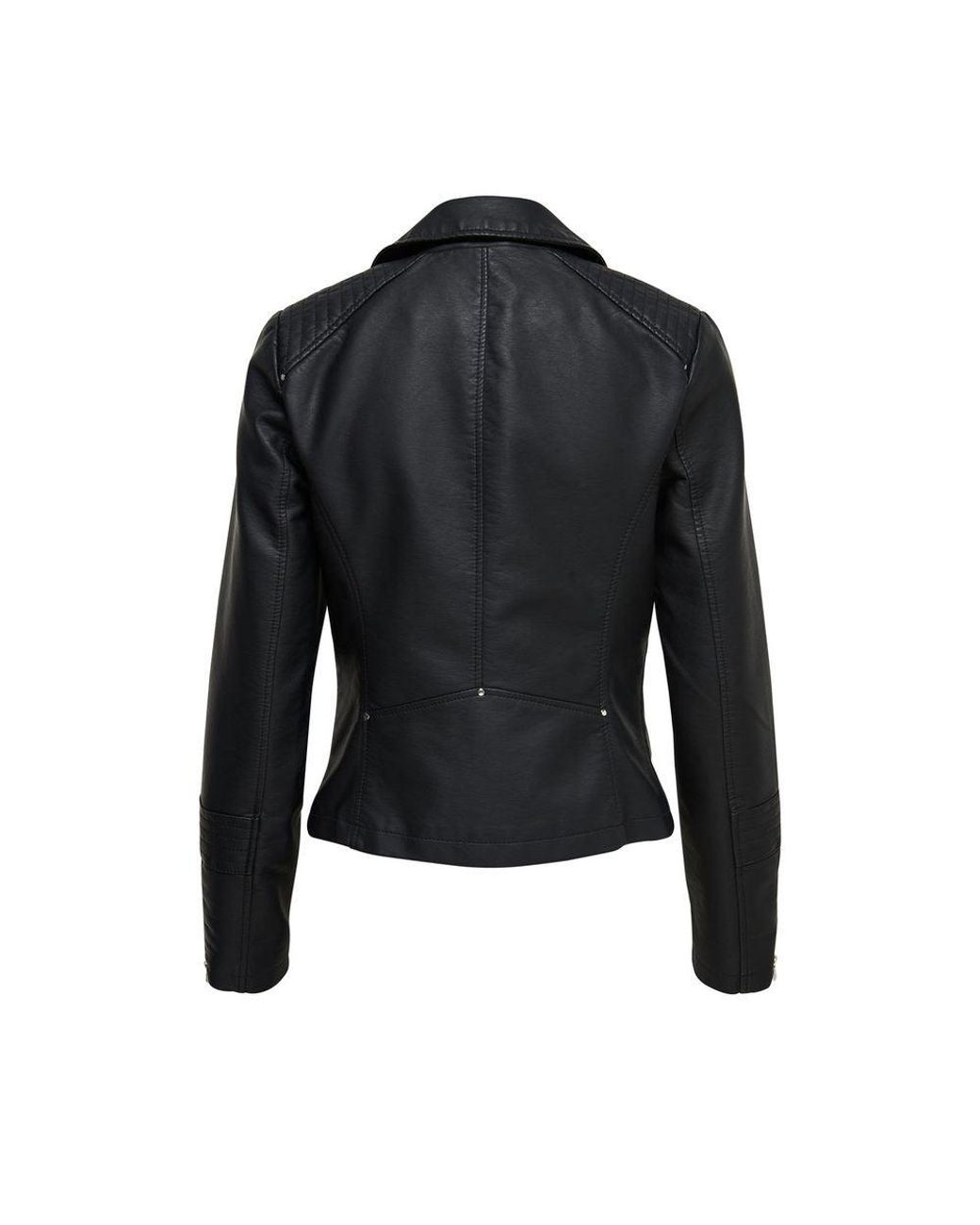 ONLY Black Viscose Jackets & Coat