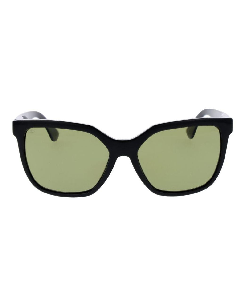 Serengeti Green Black Plastic Sunglasses