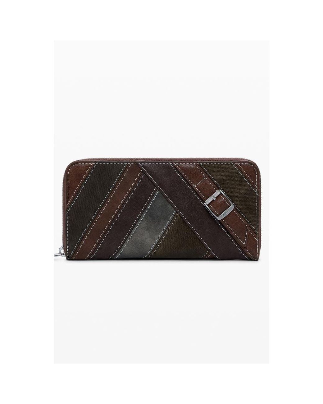 Desigual Black Cosmic Patch Wallet