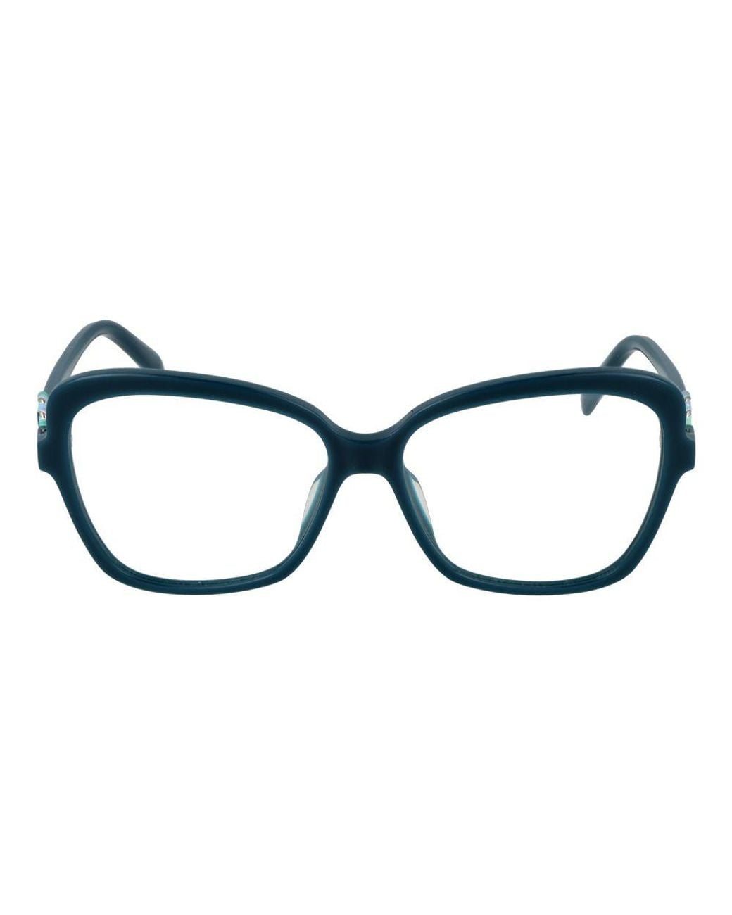 Emilio Pucci Blue Plastic Glasses (Frames)