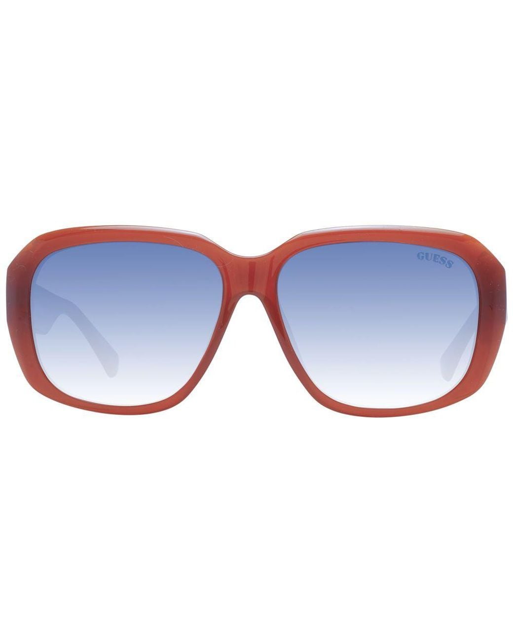 Guess Brown Copper Plastic Sunglasses