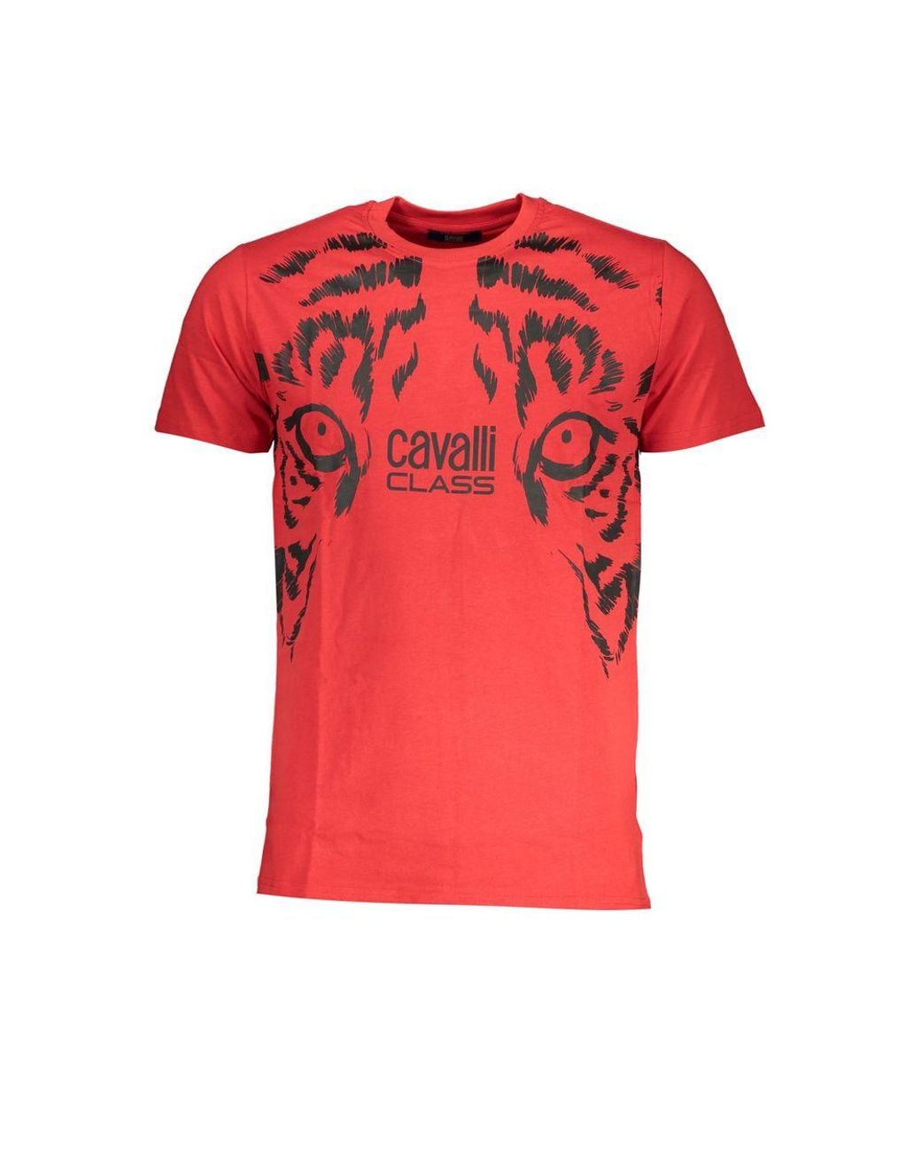 Roberto Cavalli Red T-Shirts for men