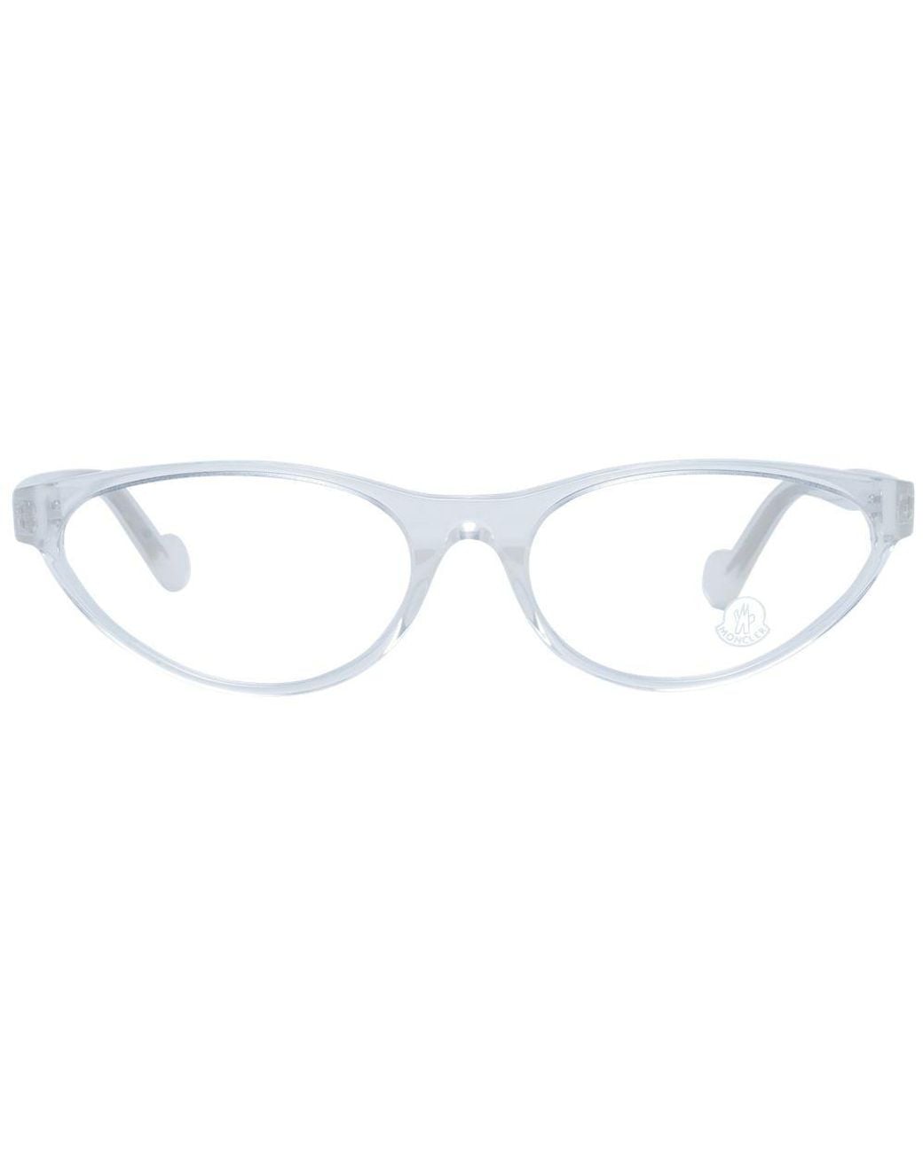 Moncler White Plastic Glasses (Frames)