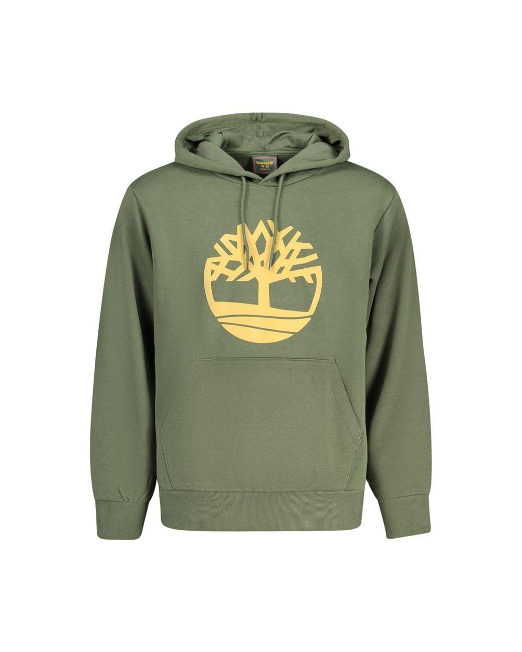 Timberland Green Cotton Sweatshirt for men