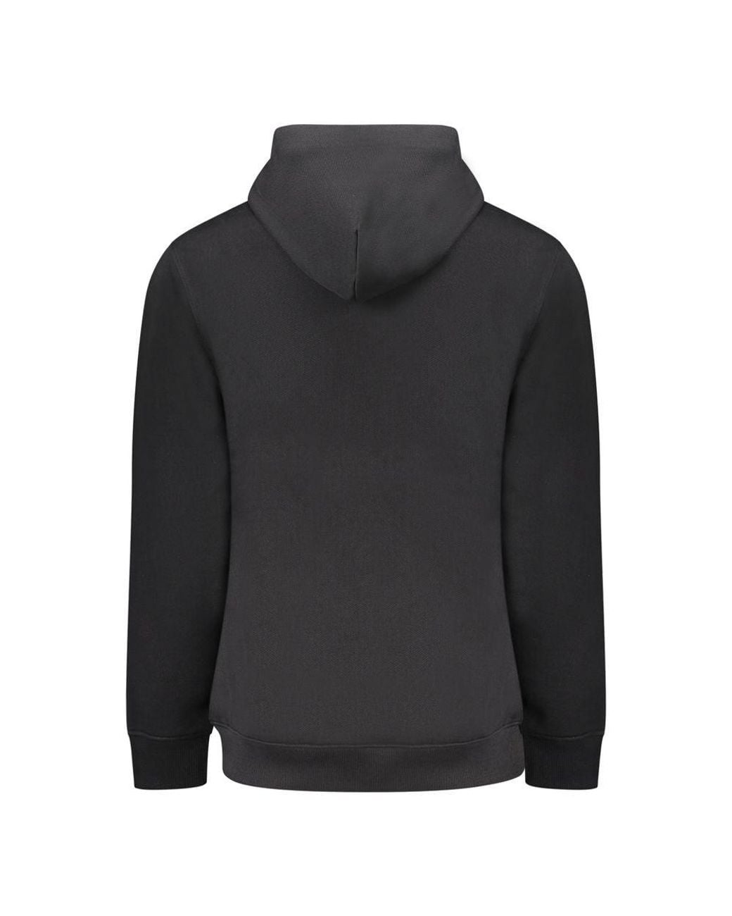 Tommy Hilfiger Black Cotton Sweater With Central Pocket" for men