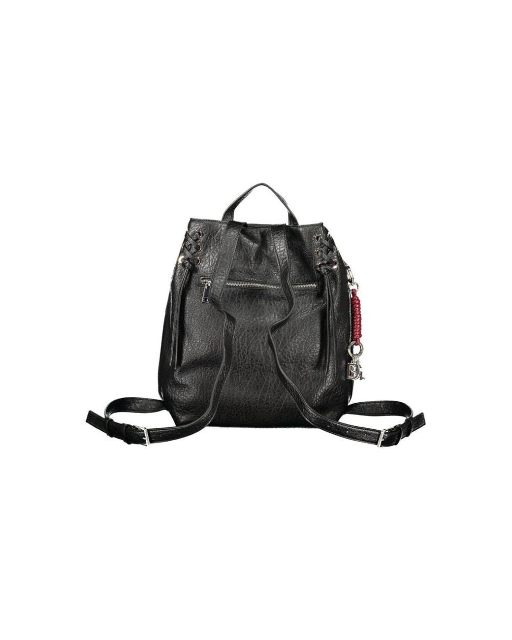 Desigual Black Polyurethane 's Backpack