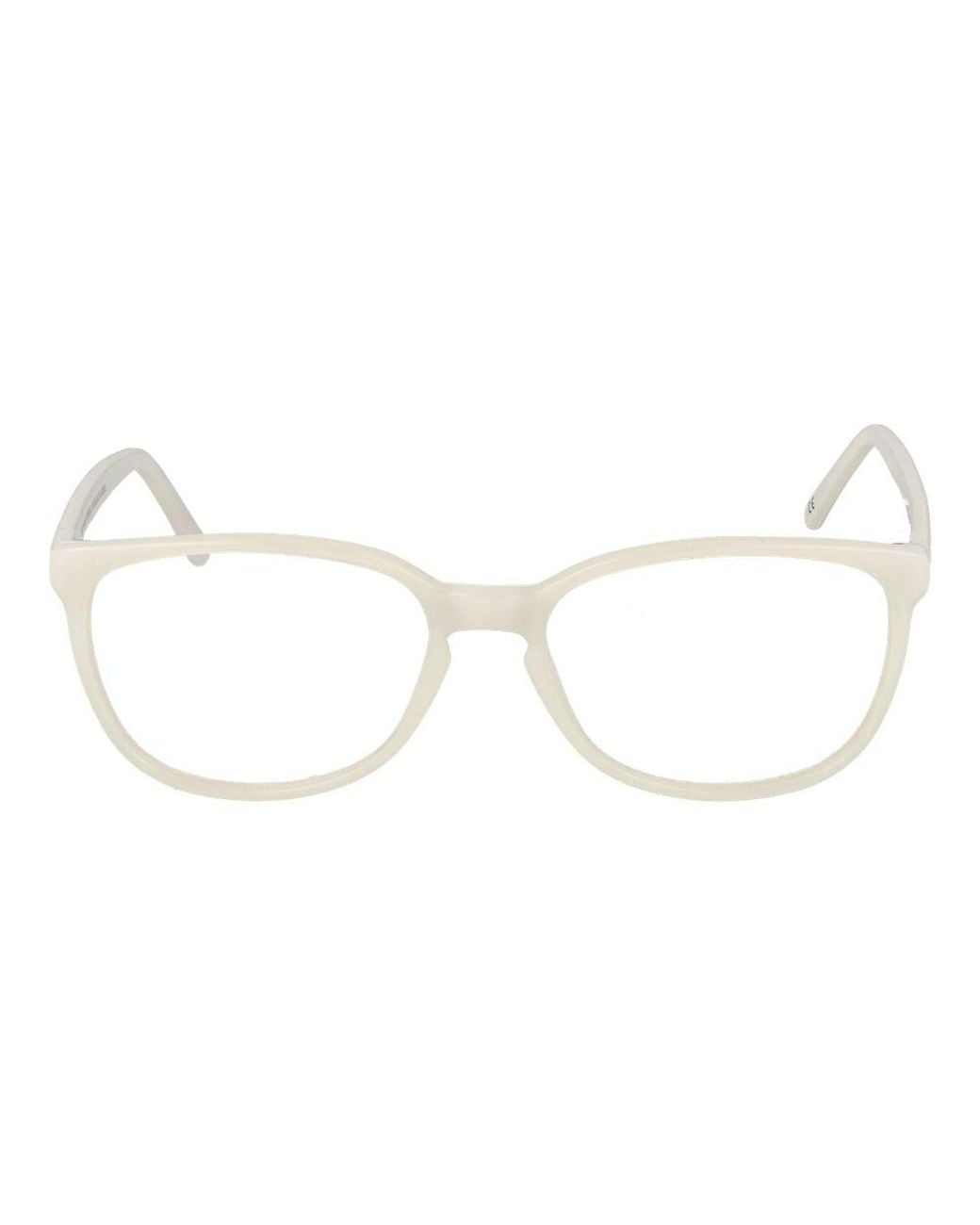 Andy Wolf Metallic White Acetate Glasses (frames)