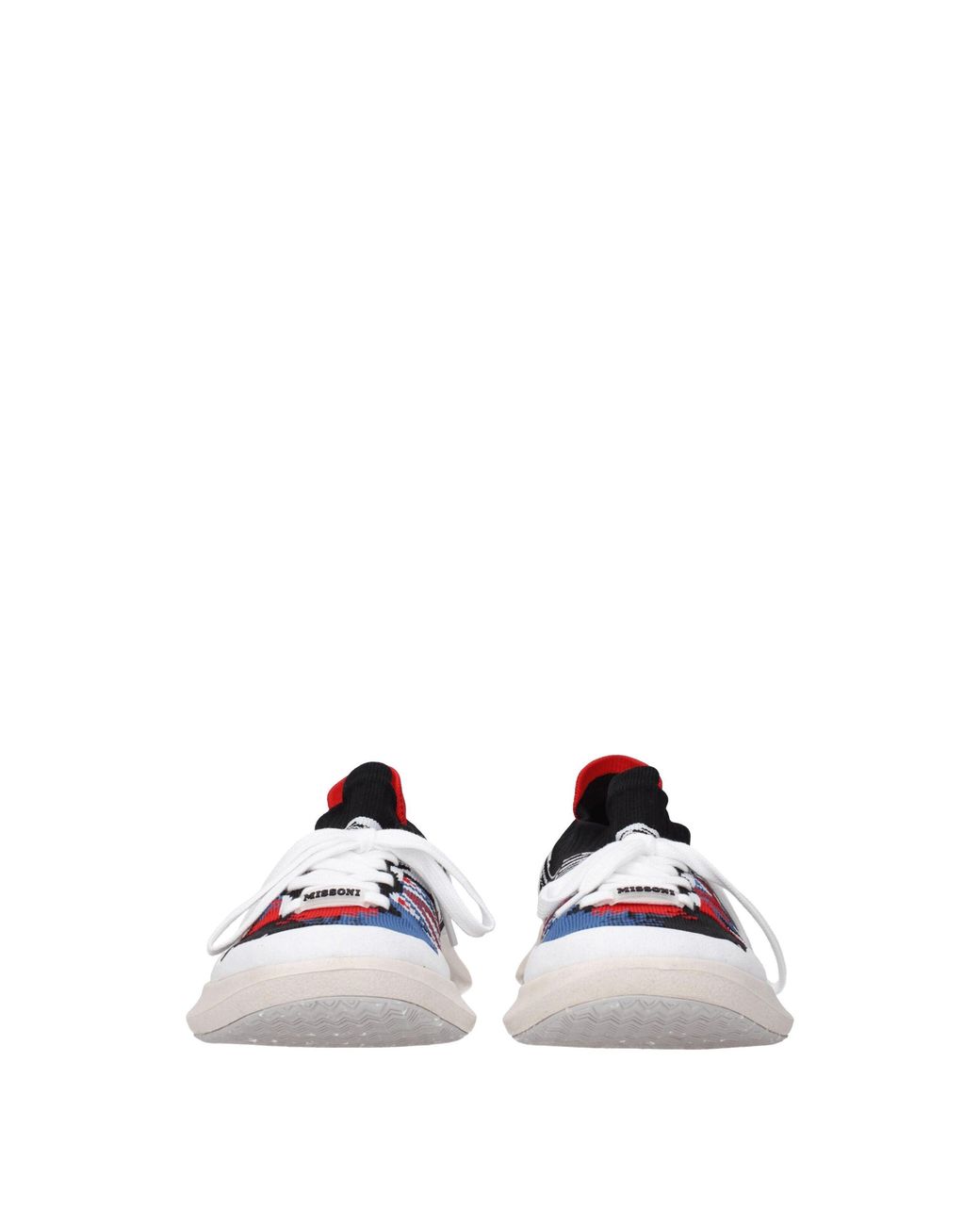 Missoni Blue Fabric Sneakers
