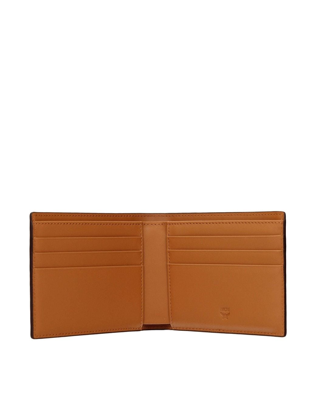 MCM Brown Fabric Wallet for men