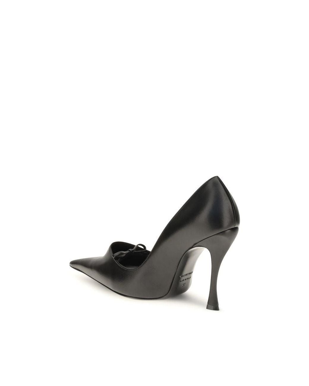 Balenciaga Black Lamb Ovis Aries High Heel Pumps