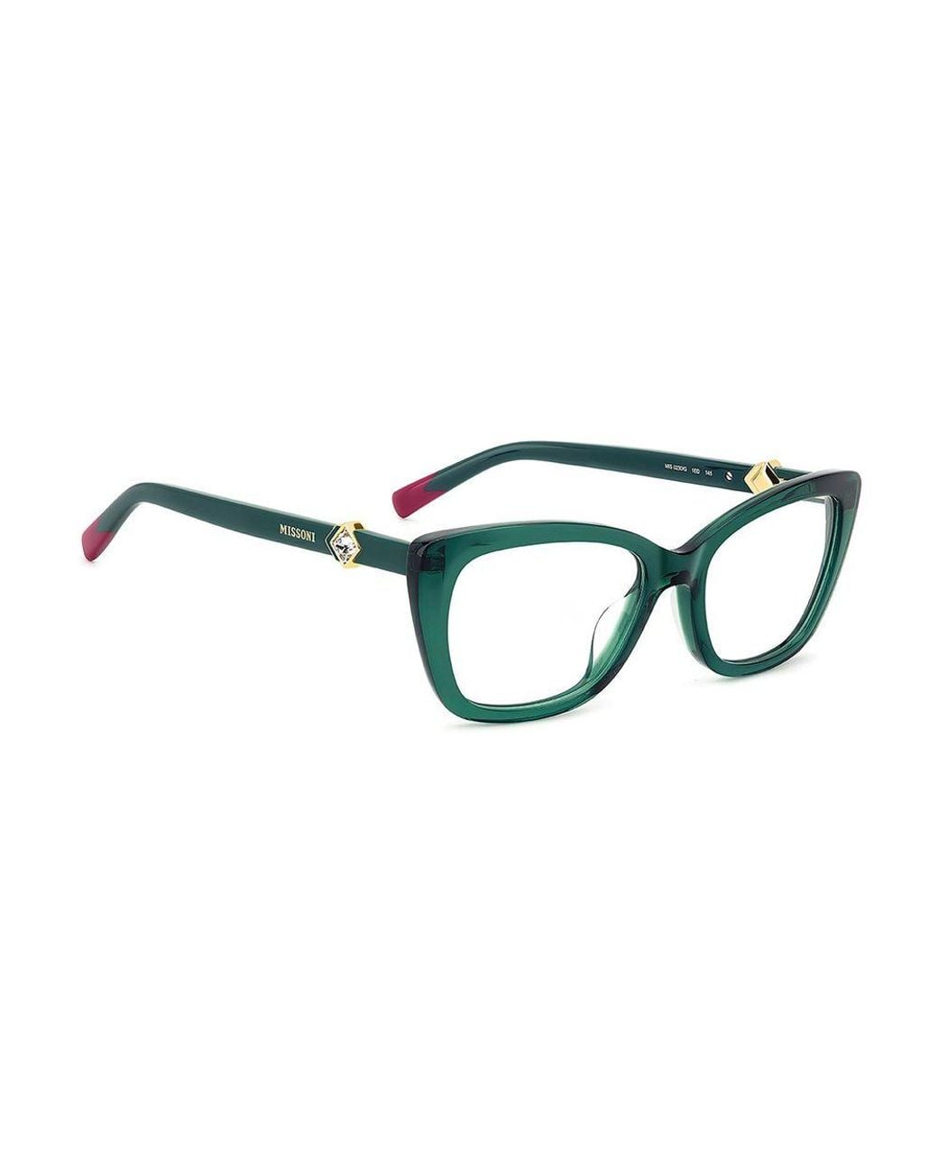 Missoni Green Acetate Glasses (Frames)