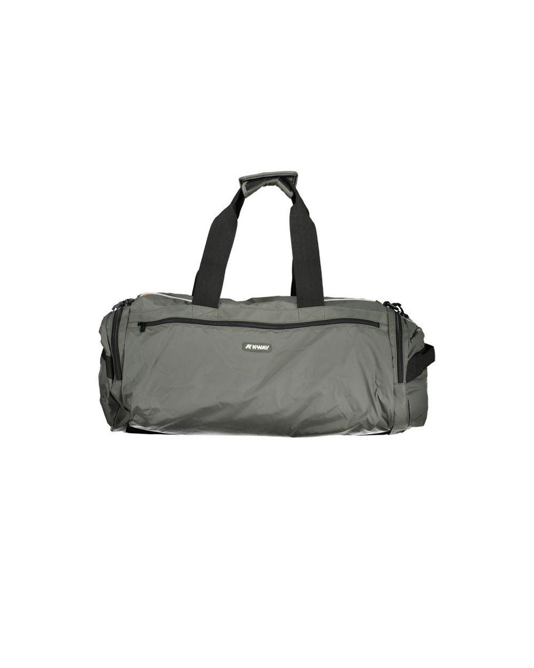K-Way Black Green Polyamide Luggage And Travel for men