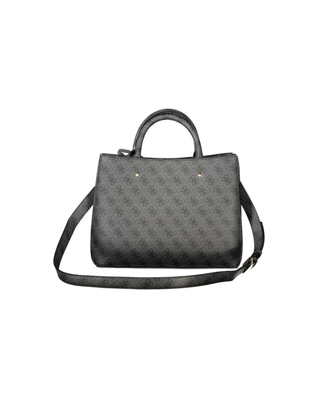 Guess Gray Nero Poliuretano Donna Bag